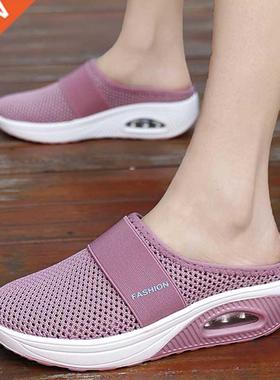 2022 Women Sandals Fashion Wedges Platform Shoes Female Slid