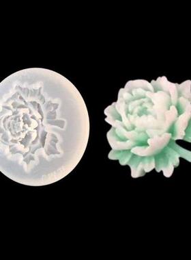 4Pcs Flower Epoxy Resin Mold Kits Camellia Sunflower Rose M