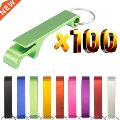 Lot 100pcs Free Customized Aluminium Portable Can Opener Key