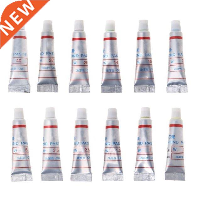 2pcs Diamond Abrasive Paste Compound Micron Glass Metal Poli