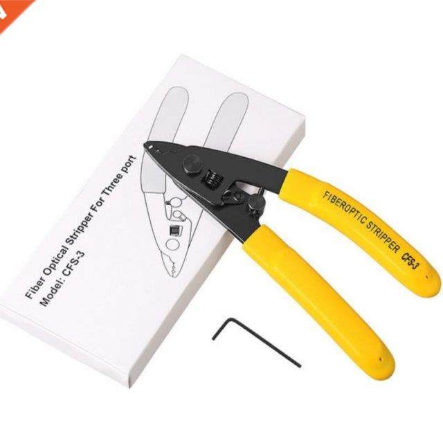 CFS-3 Three-port Fiber Optical Stripper Pliers Wire Stripper