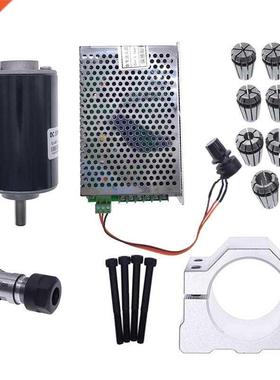 48V 200W Dc Spindle Set 0~60V Adjustable speed Governor Powe