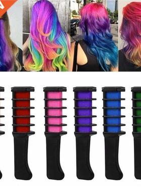 1PC 6Colors Temporary Hair Chalk Color Com Dye Kits Disposa