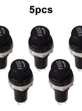 5pcs Glass Fuse Holders 5x20mm 6x30mm nsurance Tube Socket
