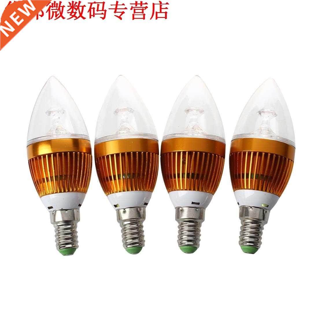 4 x E14 Spot Lamp 3 LEDs Warm 3600 K 6 W