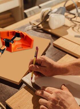 Orange 90 Degree Rght Angle Clamp Adjustable Swng Jaw Plas