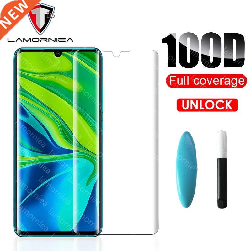 V Full Tempered Glass Xiaomi Mi CC9 Pro Note 10 Liquid