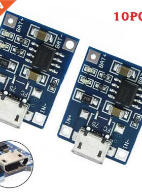 10Pcs 1A 5V TP4056 Lithium Battery Charging Module USB Board