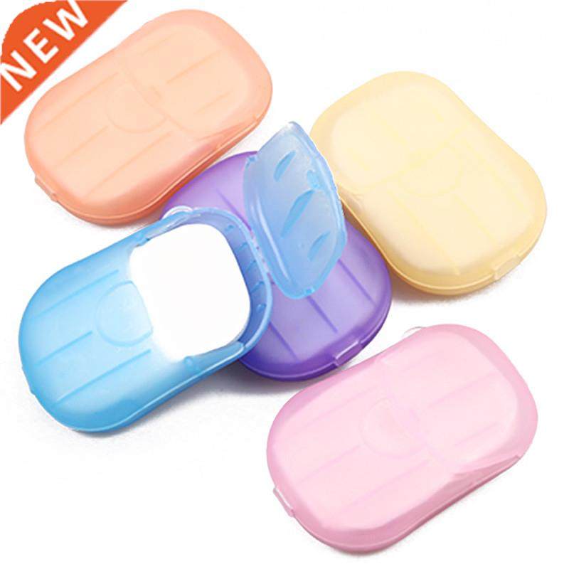 20PCS Portable Disposable Soap Paper Travel Soap Paper Washi