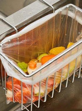 Multfunctonal Snk Storage Rack Dshcloth Holder Ktchen O