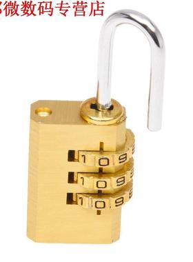 2pcs Combination Padlock Code 3 figures Luggage Suitcase Bag