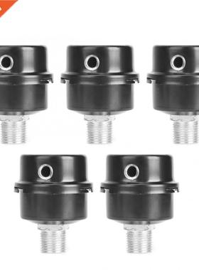 5 Pcs Noise Muffler High Quality All Iron Silencer Air Compr