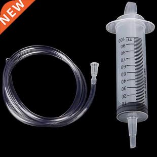 1pcs 100ml Large Capacity Syringe Reusable Pump Measuring Wi