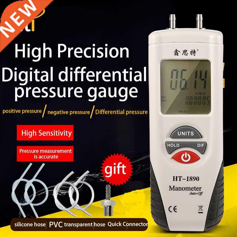 HT-1890 Multifunction Digitale Manometer Luchtdrukmeter Air