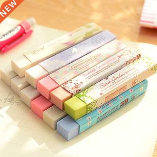 Eraser Kawaii Stationery 1pcs Kids Strip For Nov Long
