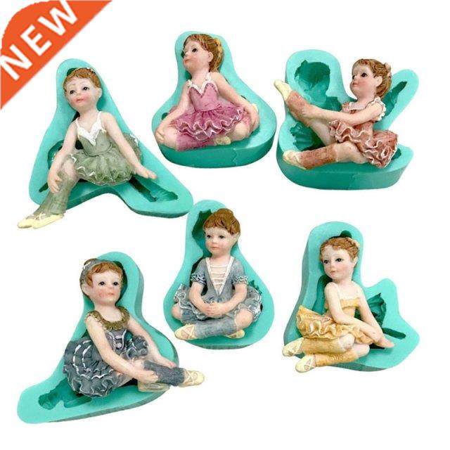 Dancing Girl Modeling Silicone Mold  Dance Ballets Girl C