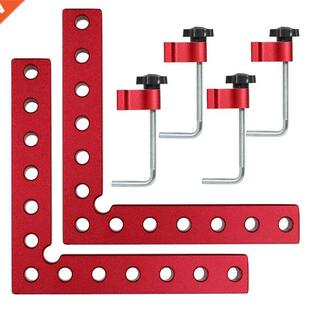 2Pcs 90 Degree Positioning Squares Right Angle Clamps 5.5Inc