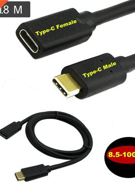 Gold plated USB type C Extension Cable ale to Feale USB