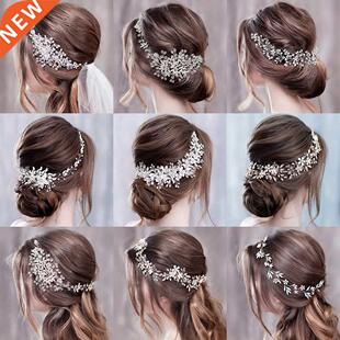 Luxurious Wedding Hair Accessories For Women Flower Headband