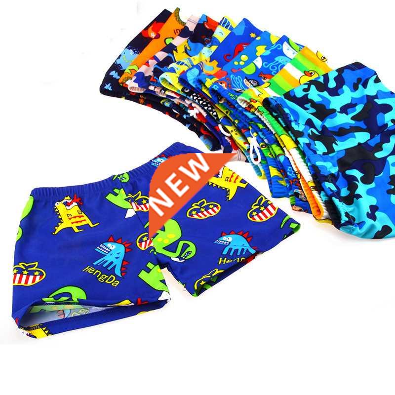 new children swimming trunks for boys swimwear quick-drying