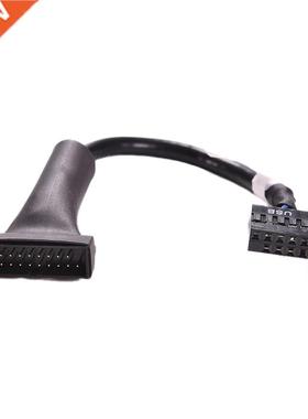 USB 20Pin USB .0 Housing Male Adapter Cable USB .0 TO USB