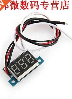 ampèremeter meter Panel 0-1A huidige display LED blau