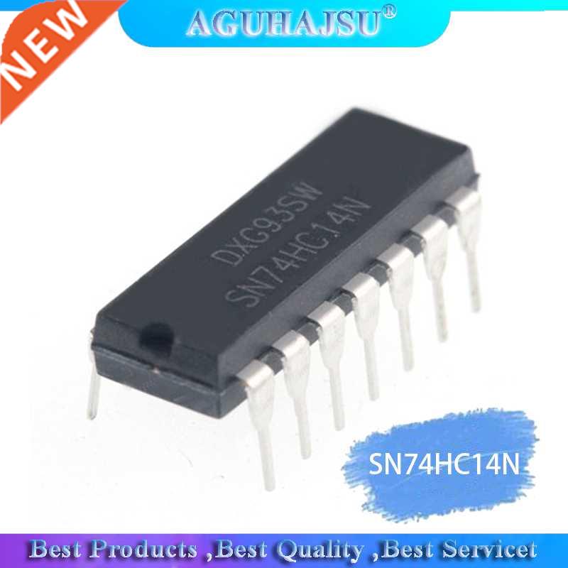 10PCS SN74HC14N DIP14 SN74HC14 DIP 74HC14N 74HC14 new Six-in