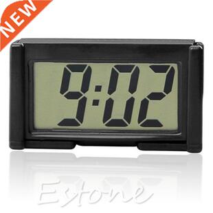 Interior Car Auto Desk Dashboard Digital Clock LCD Screen Se