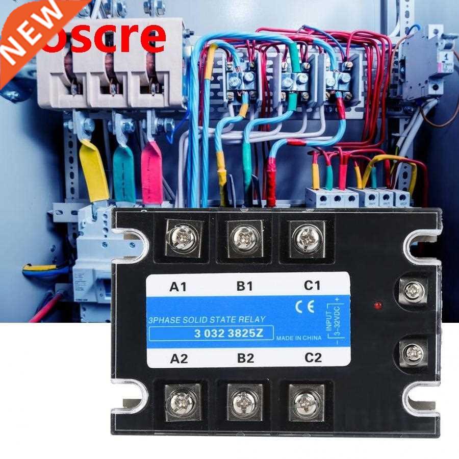 Three Phase Solid State Relay SSR 3-32VDC Input 24-480VAC Lo
