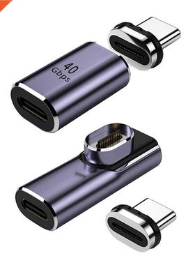 Magnetic USB C Adapter PD 100W 5A USB3.1 Fast Charging 40Gbp