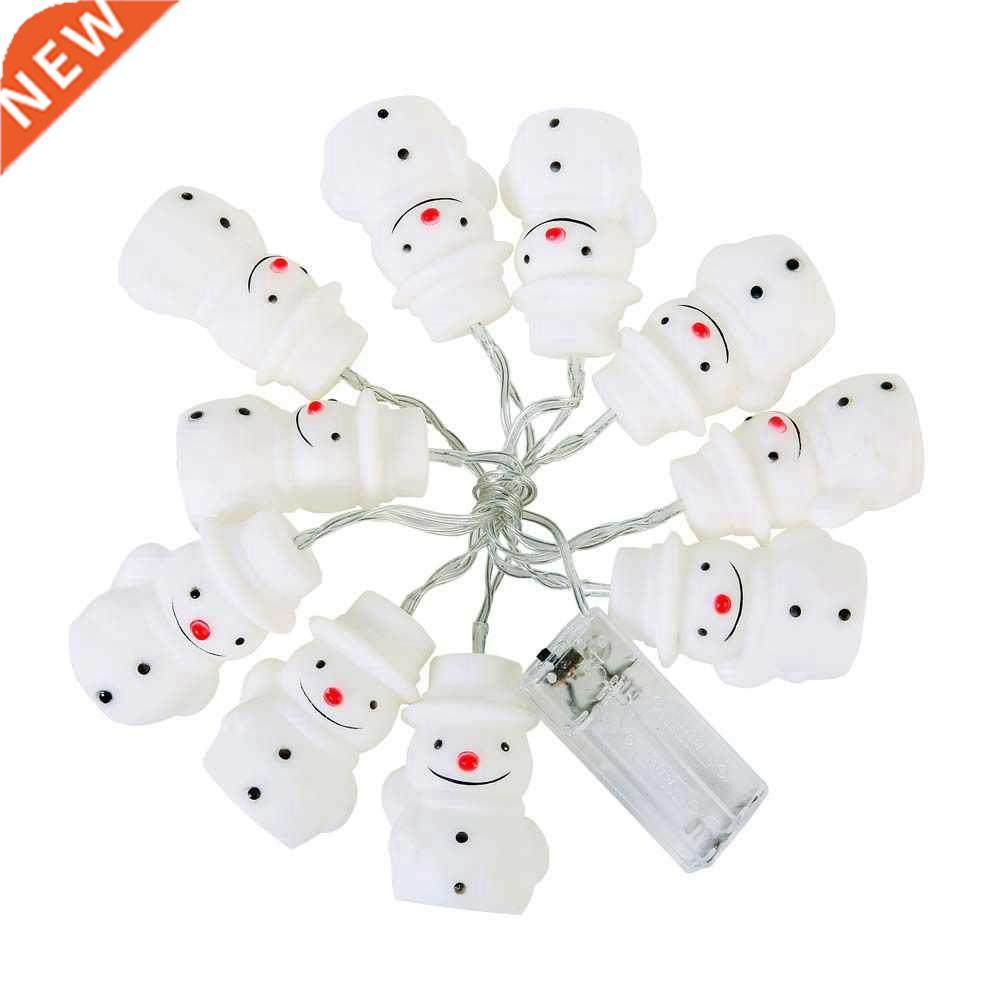10LED Snowman Christmas Xmas Fairy String Light Party Decor
