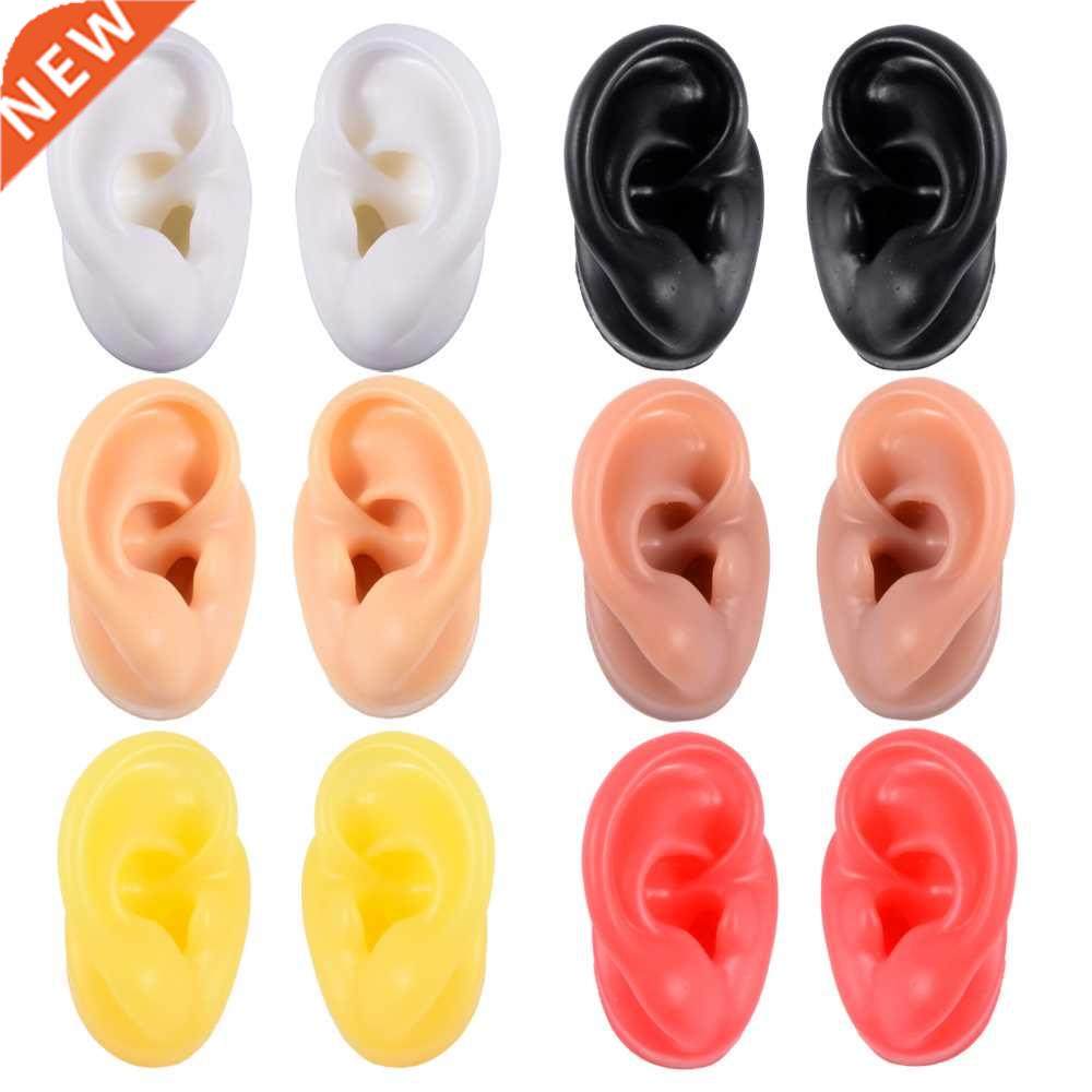 soft Silicone Ear Model For hearing aid human Ear ear model