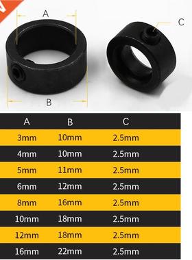 9Pcs Bit Positioner Free Small Wrench Drill Depth Stop Ring