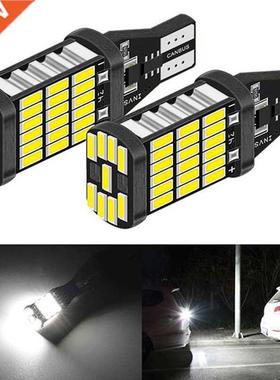 2Pcs DC 12V Canus 4014 45SMD LED ul Car T15 W16W ackup T