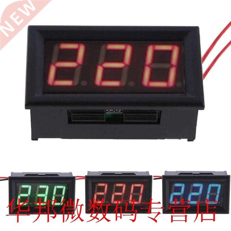 LED AC 30-500V Digital Voltmeter Home Use Voltage Display w/