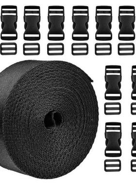 Backpack Accessores Kt Buckles Straps Set Nylon Webbng St