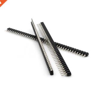 Header 2.54mm Row Single Tin Female Hole Round 1x40P 5Pcs