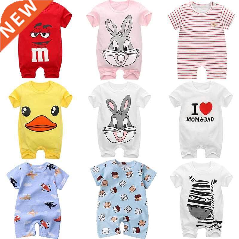 2022 Cheap cotton Baby romper Short Sleeve baby clothing Sum