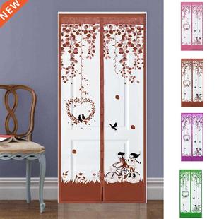 Mosquito Mgnetic Door Cycling Screen nti Window Curt Bird