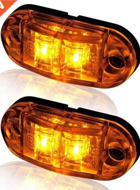 2LED Led Side Marker Blinker Lights for Trailer Trucks Piran