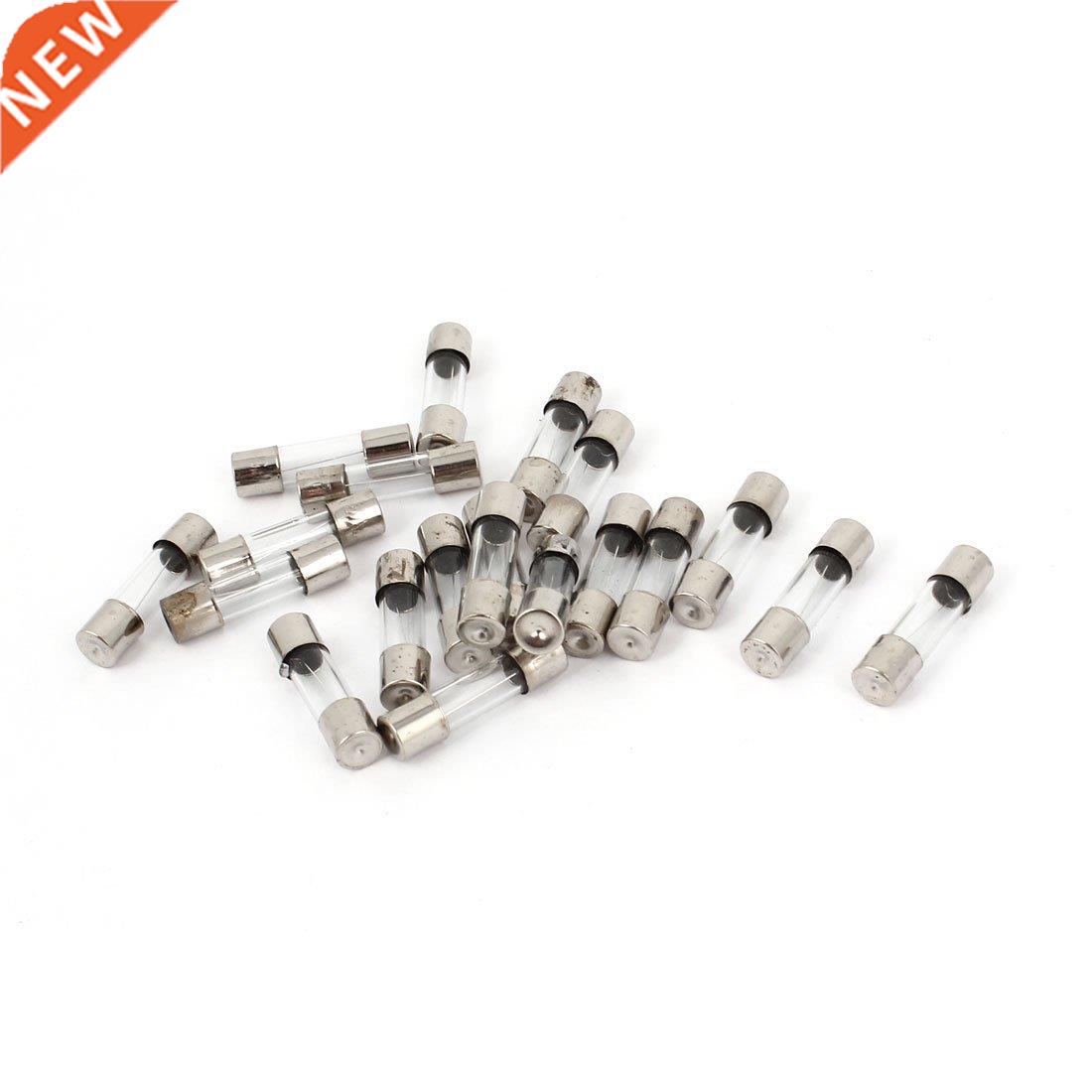 20 pcs 5 x 20 mm, 250 V 5 A Fast action cartridge fuse tube