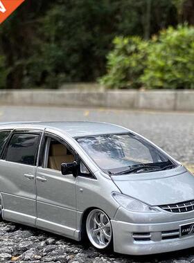 1:32 TOYOTA Previa MPV Alloy Car Model Diecast Metal Toy Veh
