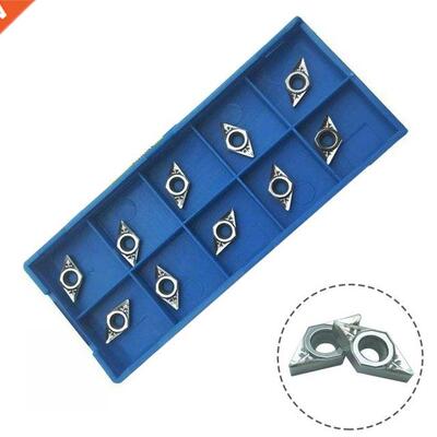 10Pcs DCGT070204-AK H01/ DCGT21.51-AK Carbde nsert Blade F