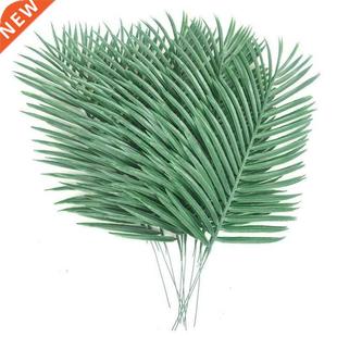 Tree Faux Leaves 10PCS Plants Palm Green Greenery Artificial