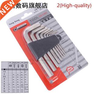 9Pcs/Set Steel Hexagon Wrench Set Mini Allen/Hex Keys Socket
