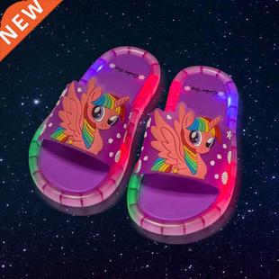Boys Luminous PVC Summer Soft Girls Children 2022 Slippers