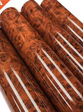 50cm*500cm Glossy Wood Grain Vinyl Car Wrap Foil Wood Textur