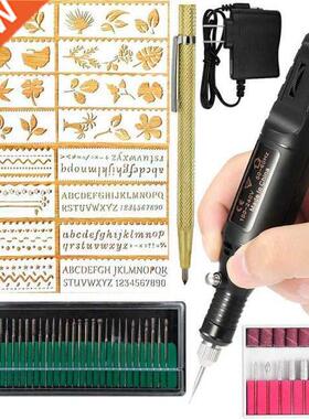 Electric Engraver Pen,Engraving Tool Kit For Metal Glass Sto