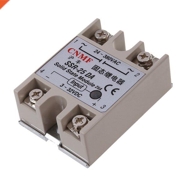 Amico 250V 25A SSR25DA Temperature Control Solid State Relay