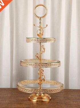 Storage Tray Dessert Tower  Layer Organizer Fruit Plate Ser